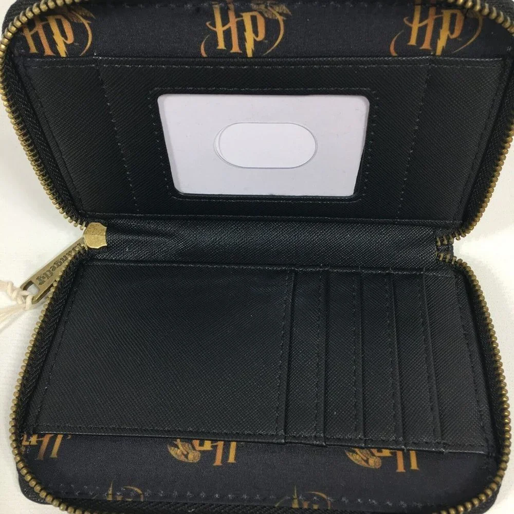 Loungefly Harry Potter Trilogy Sorcerers Stone Zip Around Wallet - Picture 9 of 15